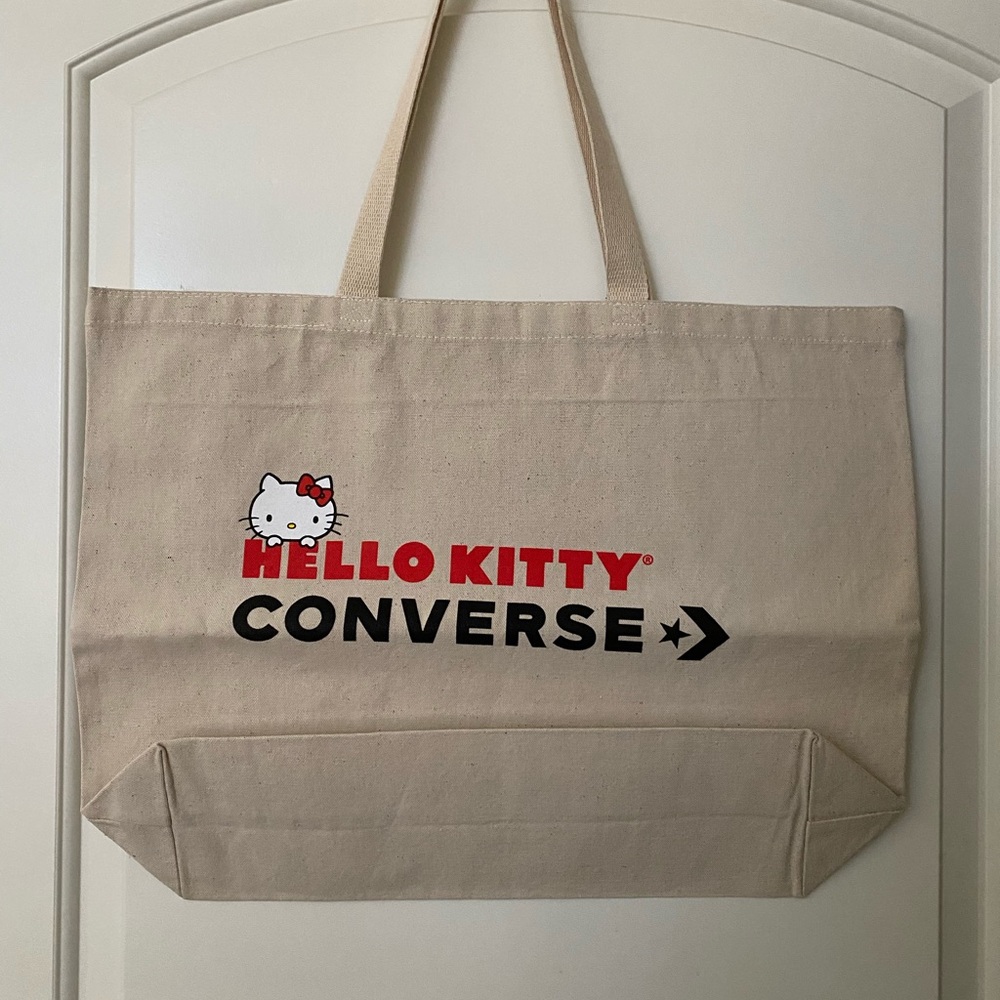 Hello Kitty x Converse Canvas Tote (New) - Picture 2 of 2